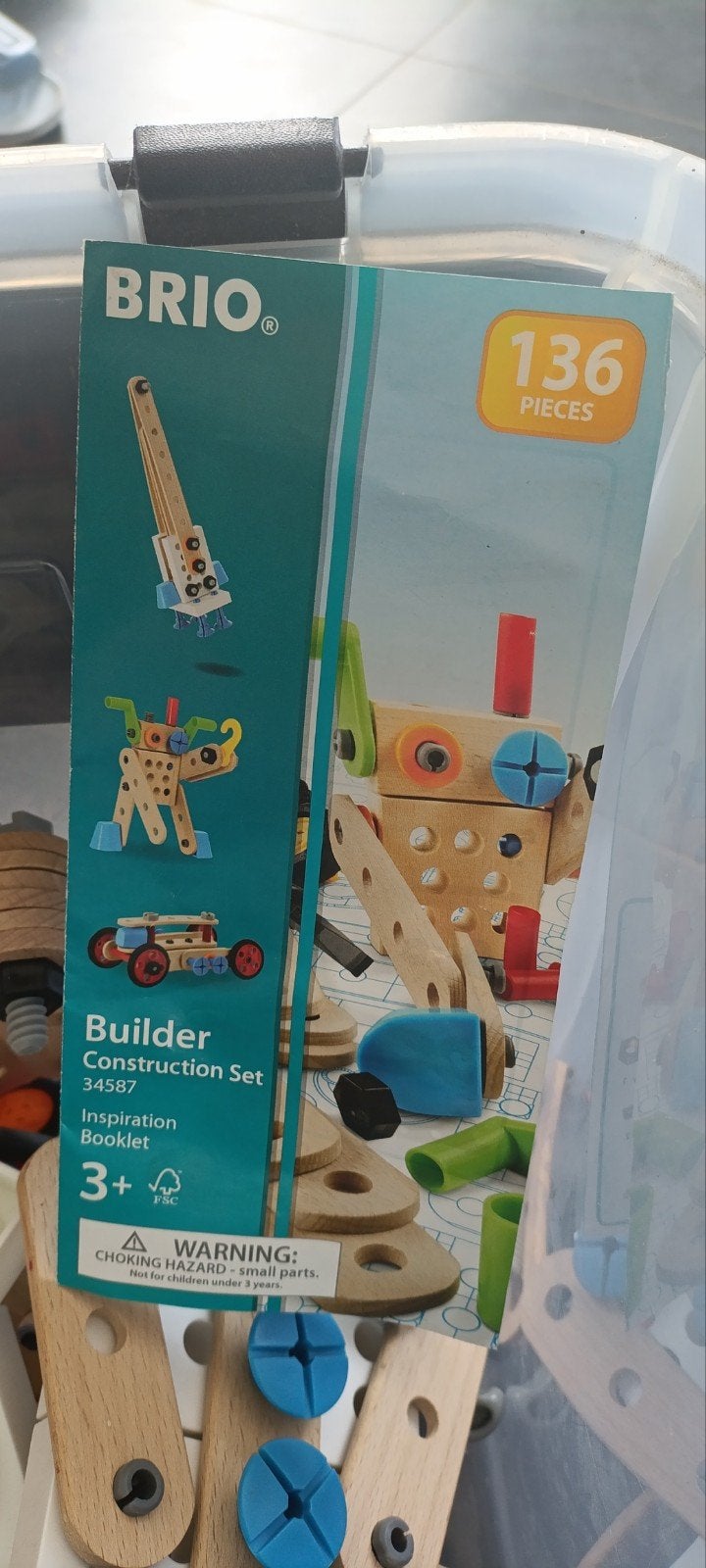 Brio bouwset(gratis voor scholen), Ophalen, Zo goed als nieuw, Bouwen