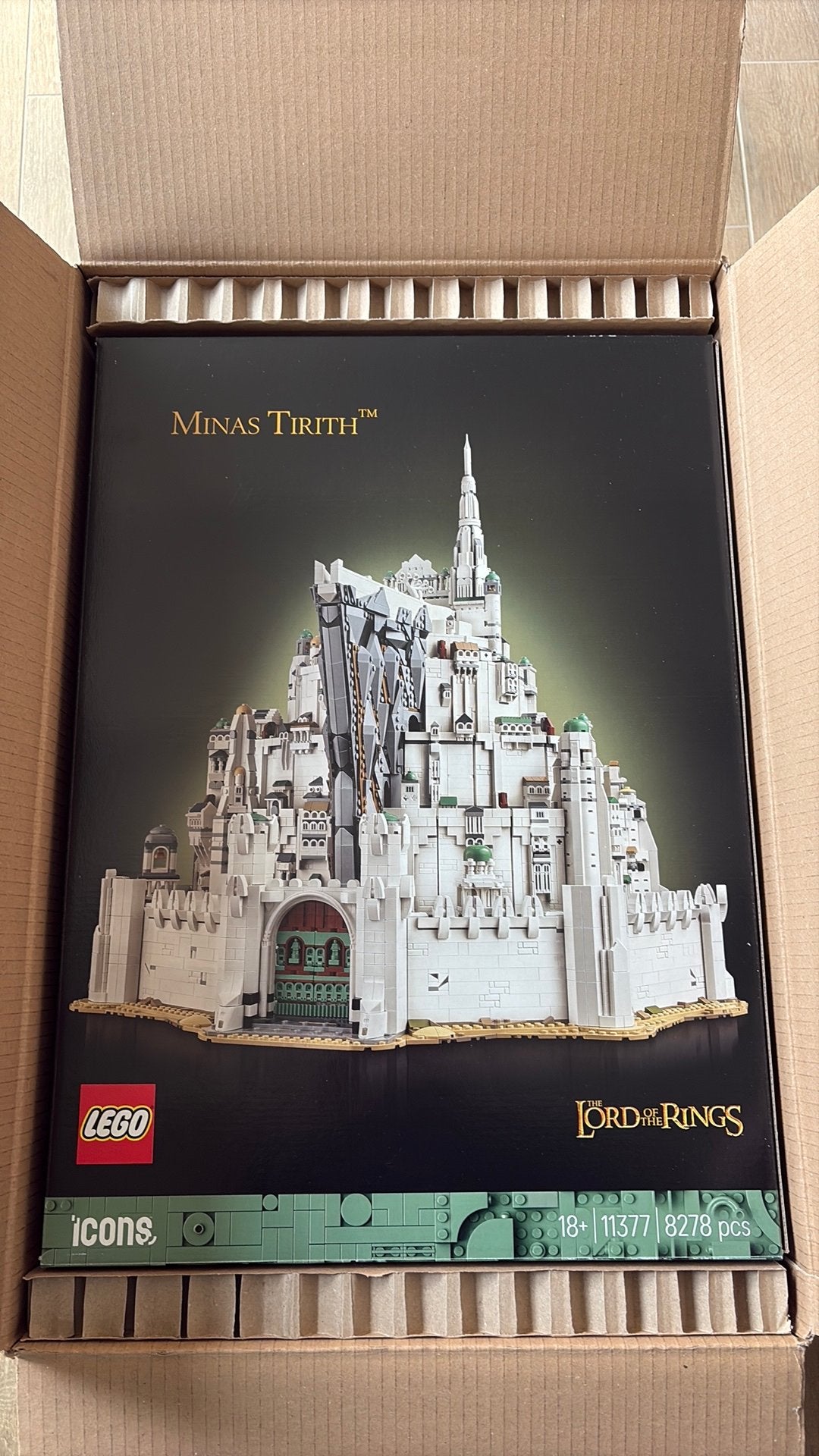 Lego 11377 Lord of the rings: Minas Tirith, Kinderen en Baby's, Speelgoed | Duplo en Lego, Ophalen, Overige thema's, Lego, Nieuw