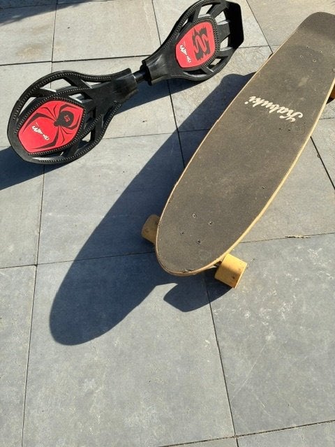Waveboard en Skateboard, Ophalen, Skateboard
