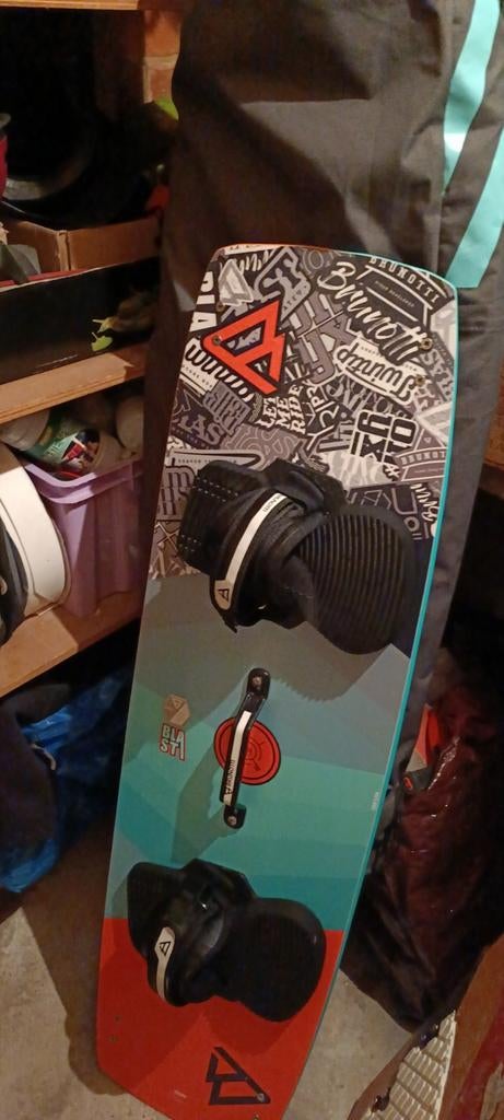 Brunotti jr. 126x38 cm kiteboard voor kinderen, Ophalen