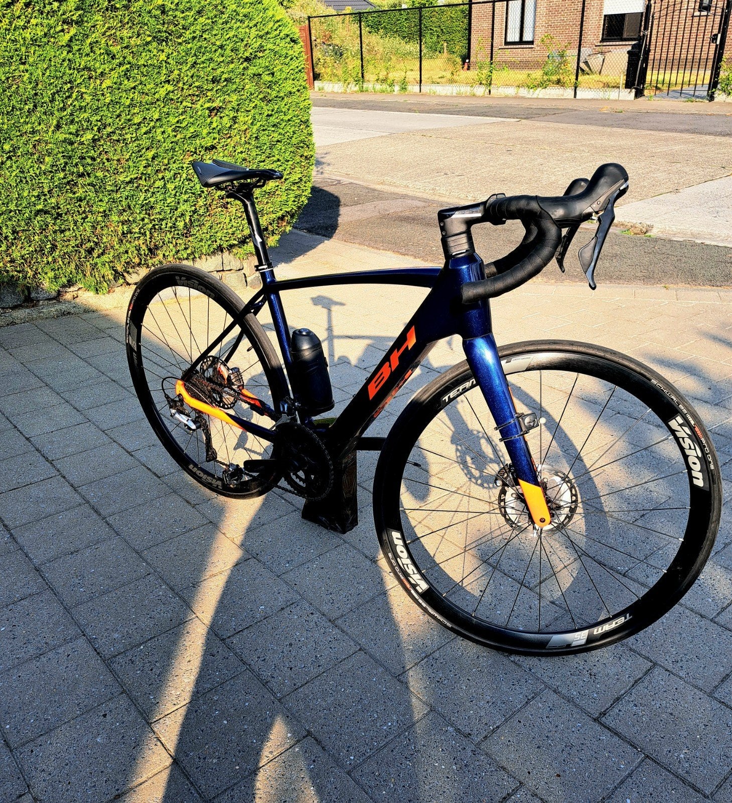elektrische racefiets, 10 à 15 vitesses, Aluminium, Comme neuf, Enlèvement