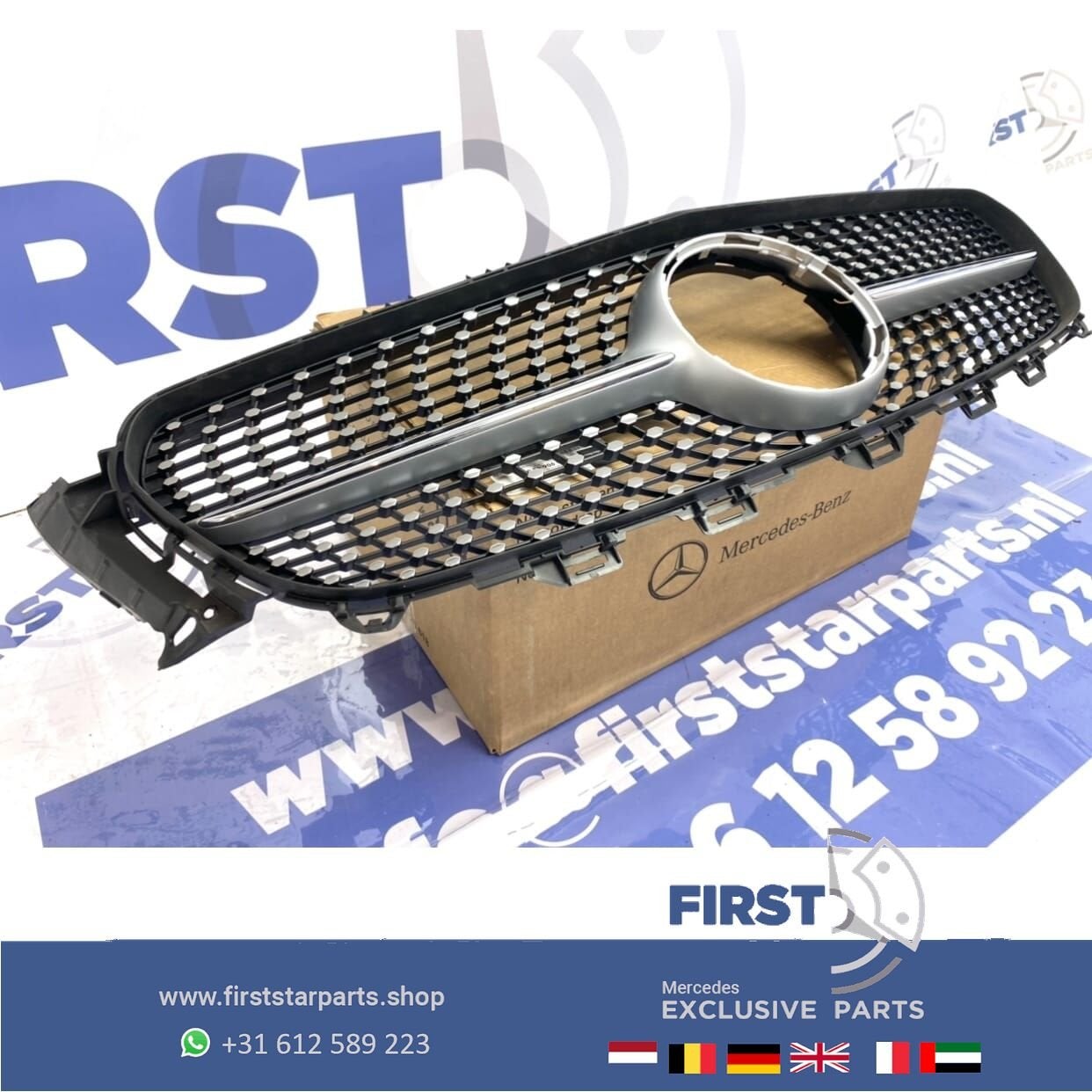 W213 W238 E KLASSE DIAMOND GRIL ORIGINEEL Mercedes E KLASSE, Auto-onderdelen, Gebruikt, -, Ophalen of Verzenden, -