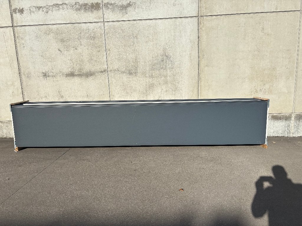 sectionale poort, Doe-het-zelf en Bouw, Ophalen, Gebruikt, Garagedeur, Metaal