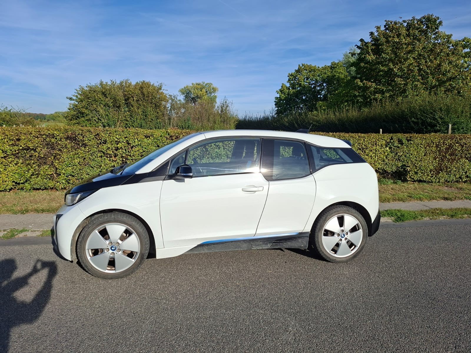 BMW i3 94Ah 1steHAND, Auto's, Wit, Elektrisch, Berline, 5 deurs