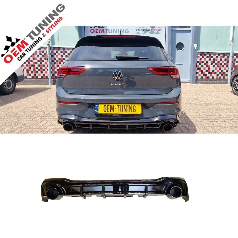 Diffuser geschikt voor Golf 8 | GTI-Look | 20-24 | Zwart, Autos : Pièces & Accessoires, Carrosserie & Tôlerie, Pare-chocs, Volkswagen