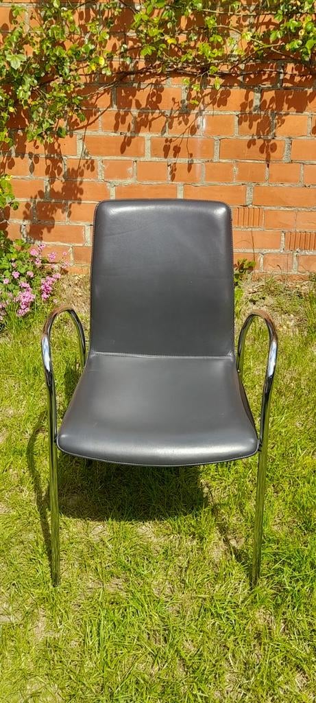 6 Kusch + Co Ona Plaza 8500 chaise, Gris, Comme neuf, Enlèvement, Cinq, Six Chaises ou plus