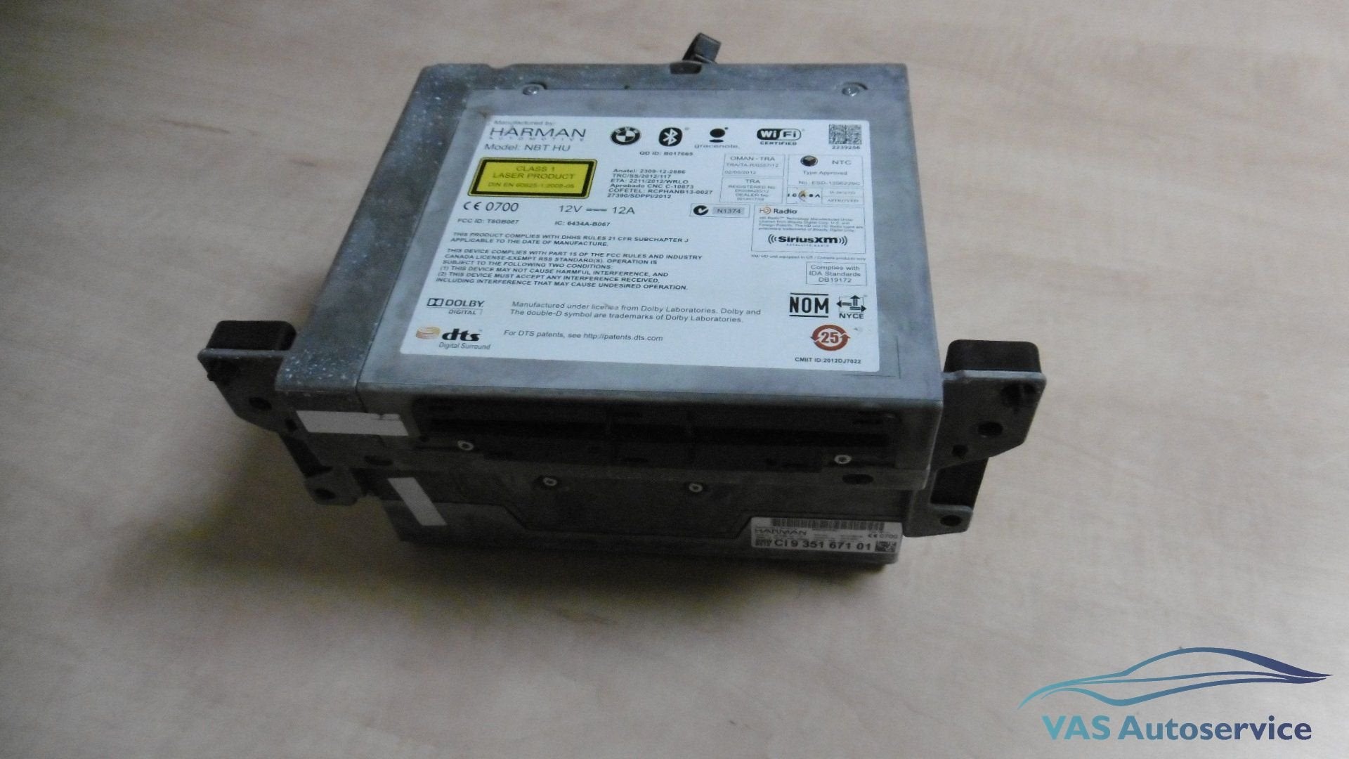 Naviunit BMW Professional CIC module F10 F11 F12 F13  6512 6, Autos : Pièces & Accessoires, -, Origine de la pièce connue, Utilisé