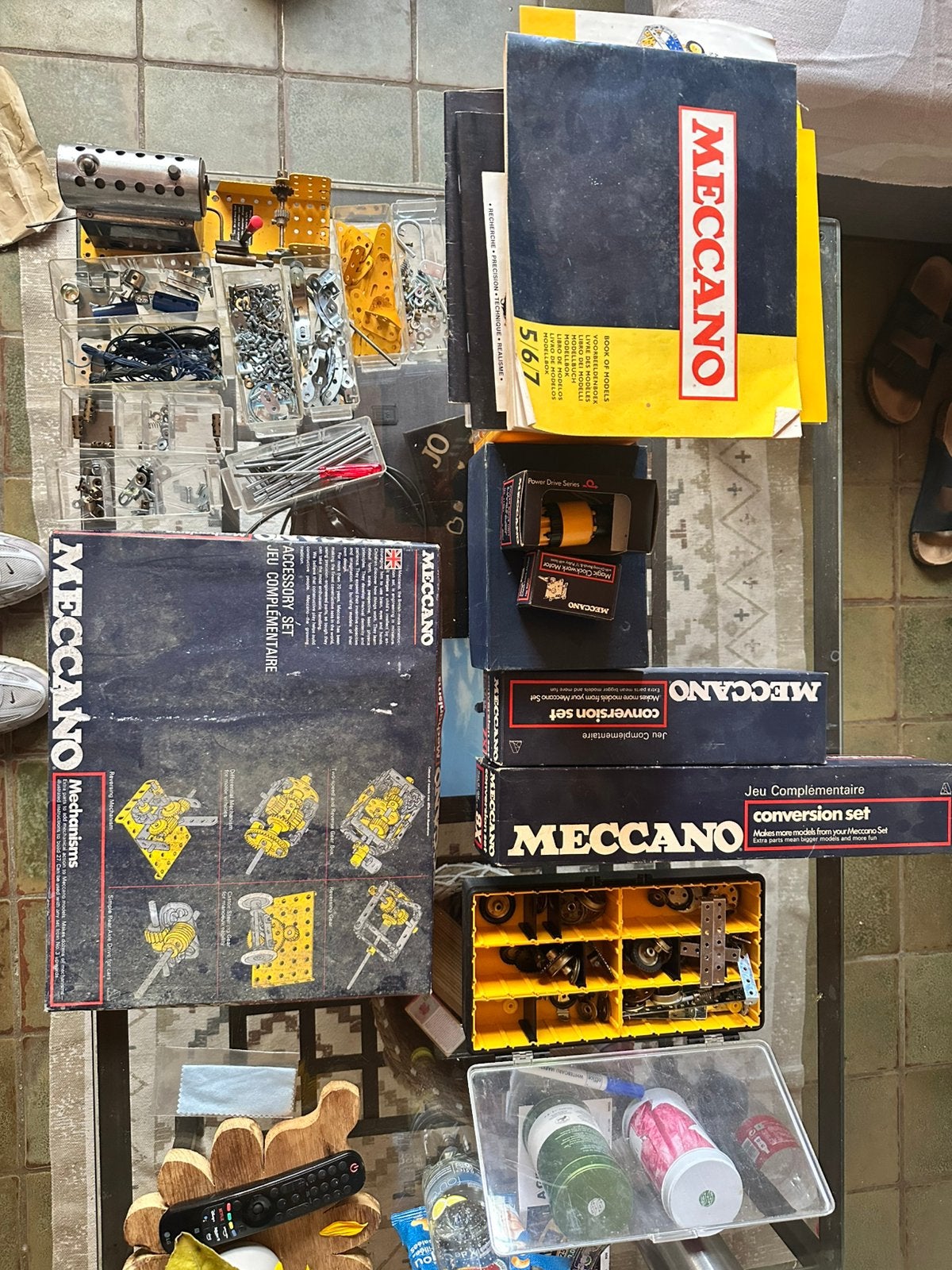 Grand lot Meccano vintage - Accessory Set / Conversion Set, Verzamelen, Overige Verzamelen, Ophalen of Verzenden, Zo goed als nieuw