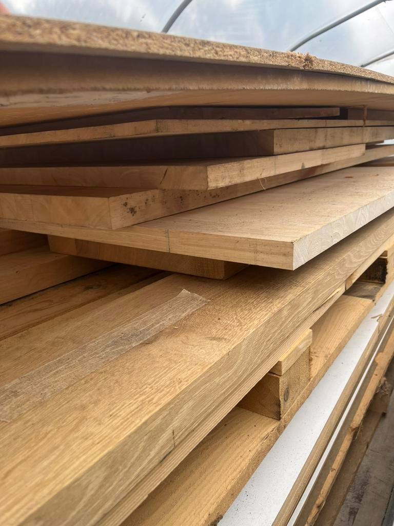 Partij massief houten blad, Doe-het-zelf en Bouw, Ophalen