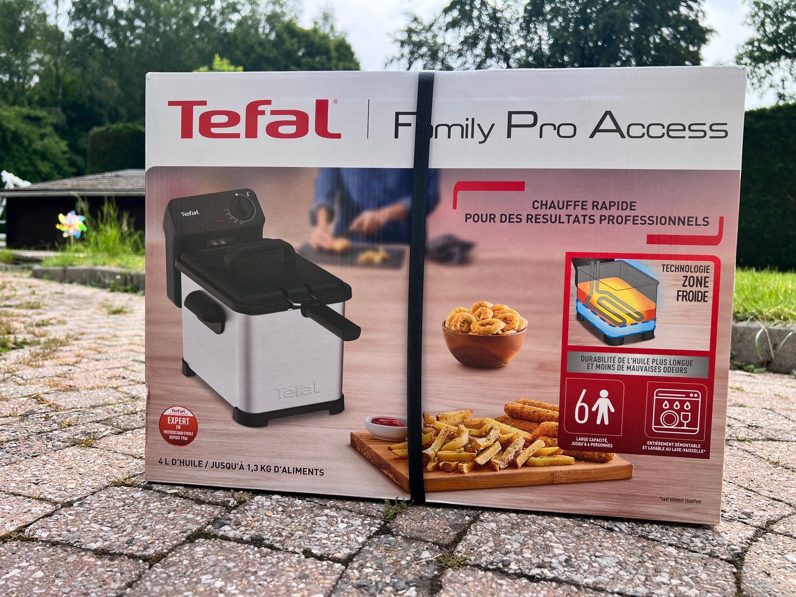 FRITEUSE TEFAL FAMILY PRO 4L ALU / NEUVE !, Enlèvement ou Envoi, Comme neuf