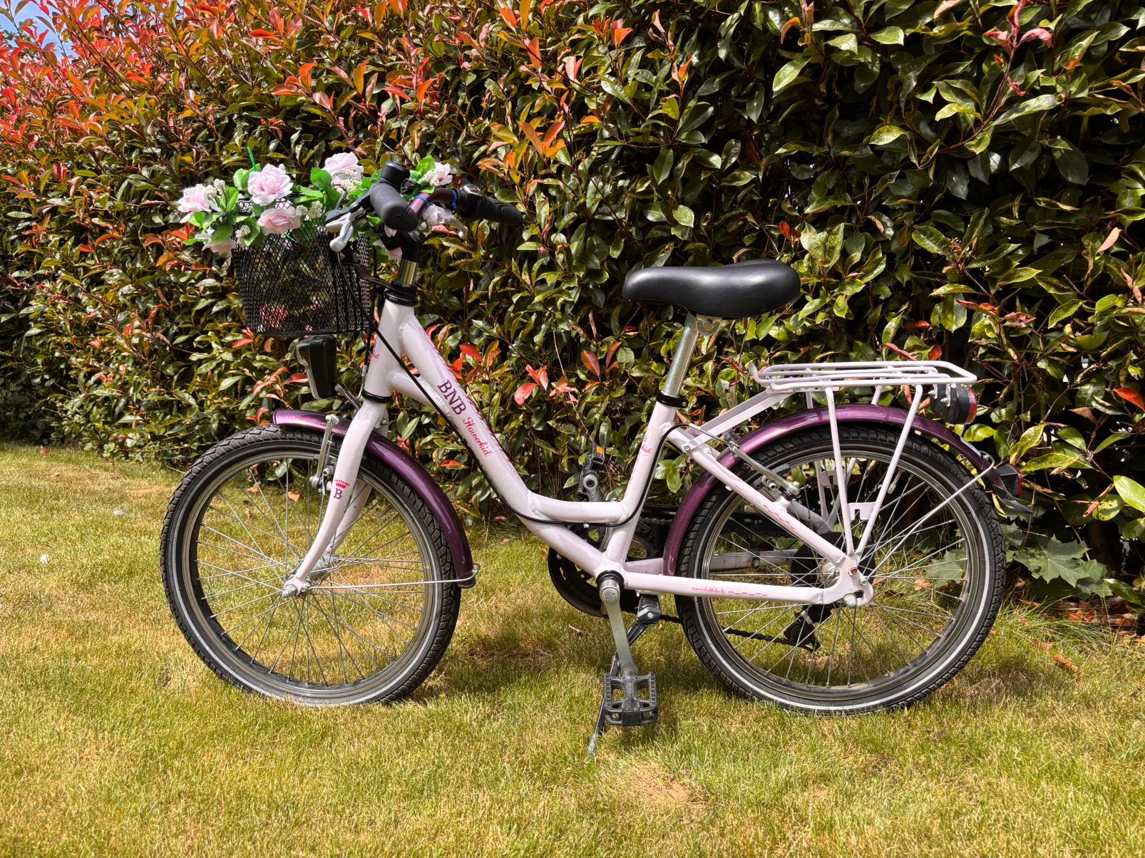 BNB Flowerkid 20” - Très bon état, Frein sur jante, Comme neuf, Vitesses, 20 pouces