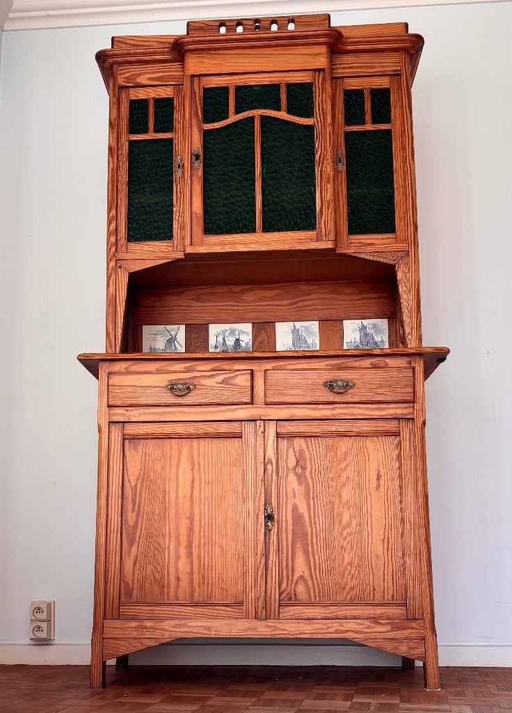 Houten kast 208x45x111 cm, Huis en Inrichting, Ophalen, Gebruikt, 100 tot 150 cm, 200 cm of meer