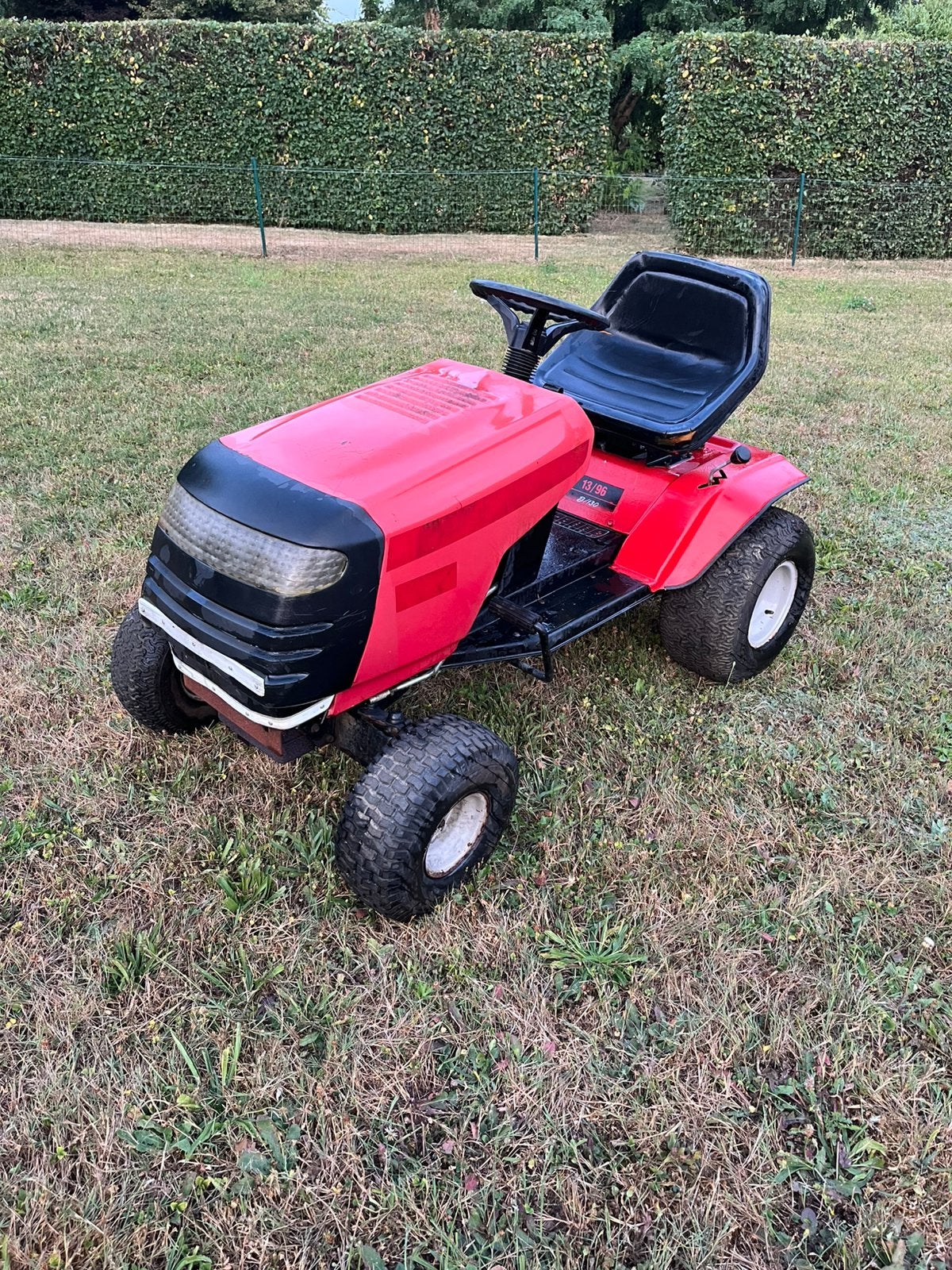 Tracteur tondeuse, Ophalen