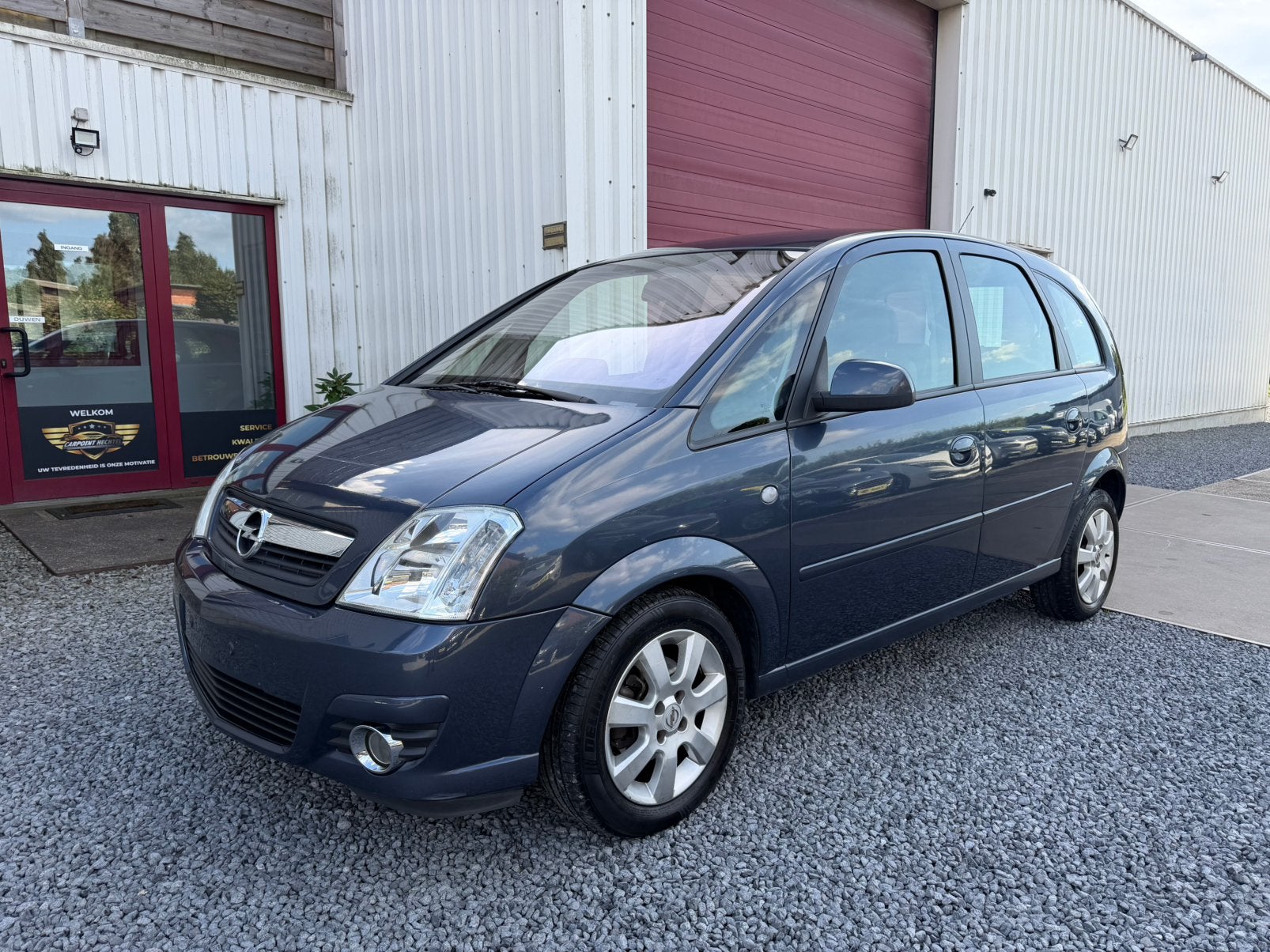 Opel Meriva 1.4i benzine 90 pk AIRCO / TREKHAAK ! gekeurd !, 90 kW, Argent ou Gris, Achat, Entreprise