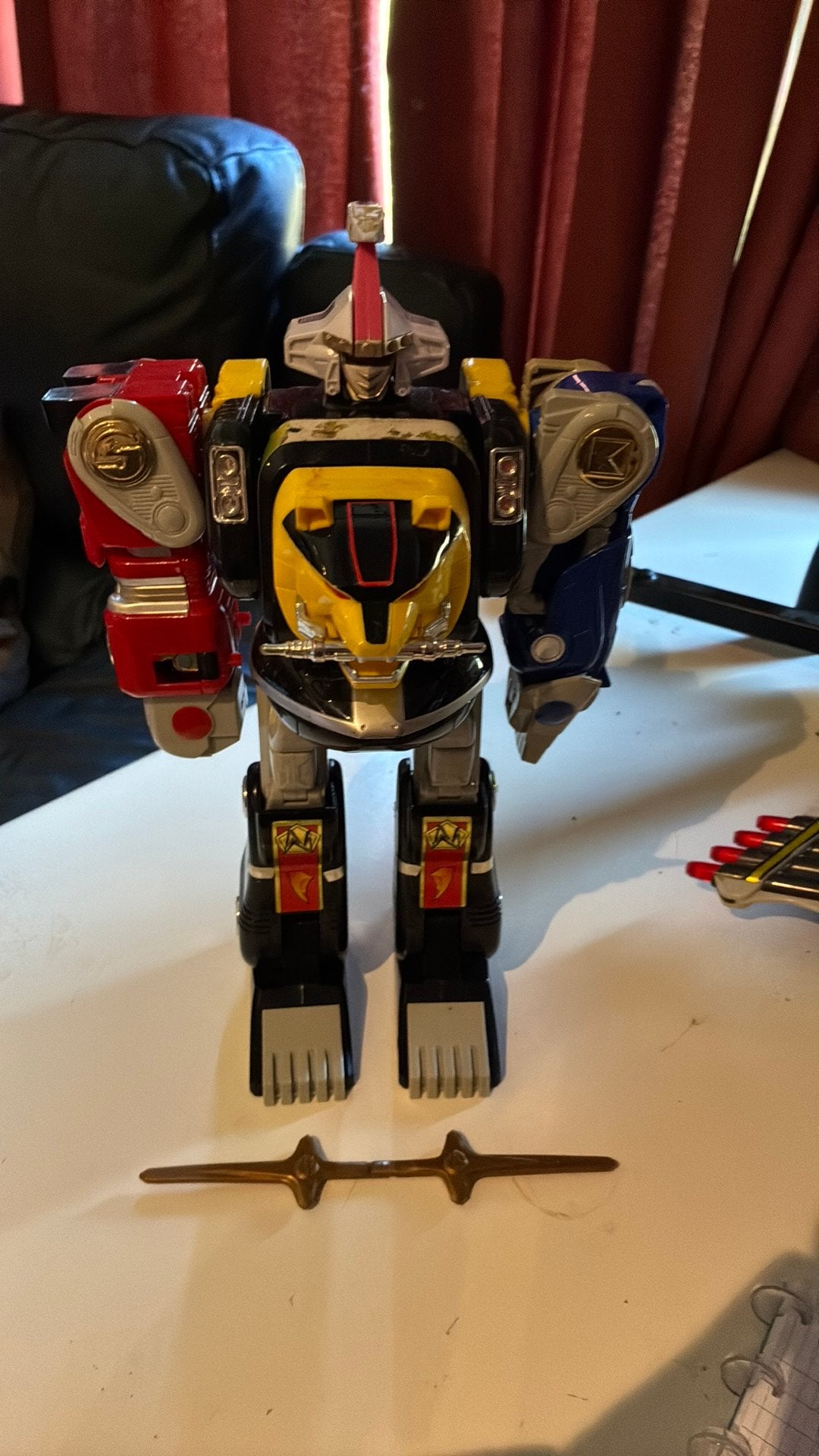 Deluxe ninja megazord, Enlèvement, Utilisé