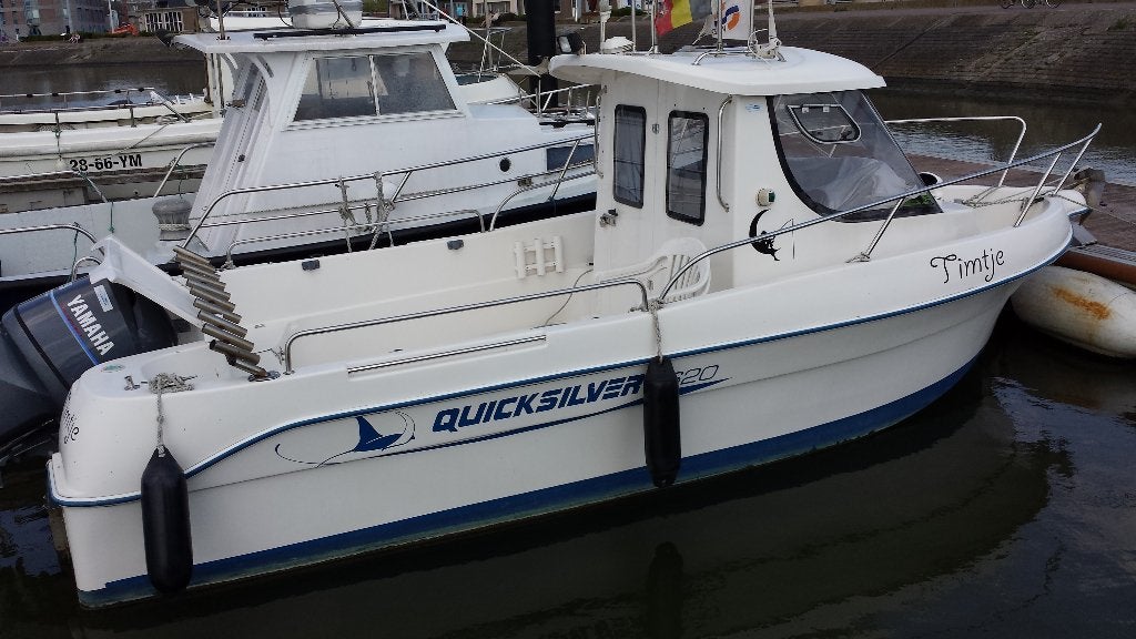 Visboot Quicksilver, Gebruikt, Quicksilver, Ophalen, 70 pk of meer