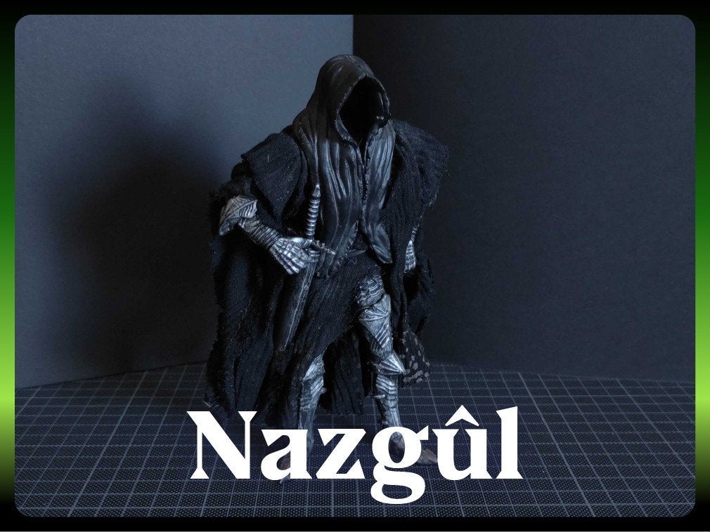 ToyBiz LOTR | Nazgûl (2001), Enlèvement, Comme neuf, Figurine
