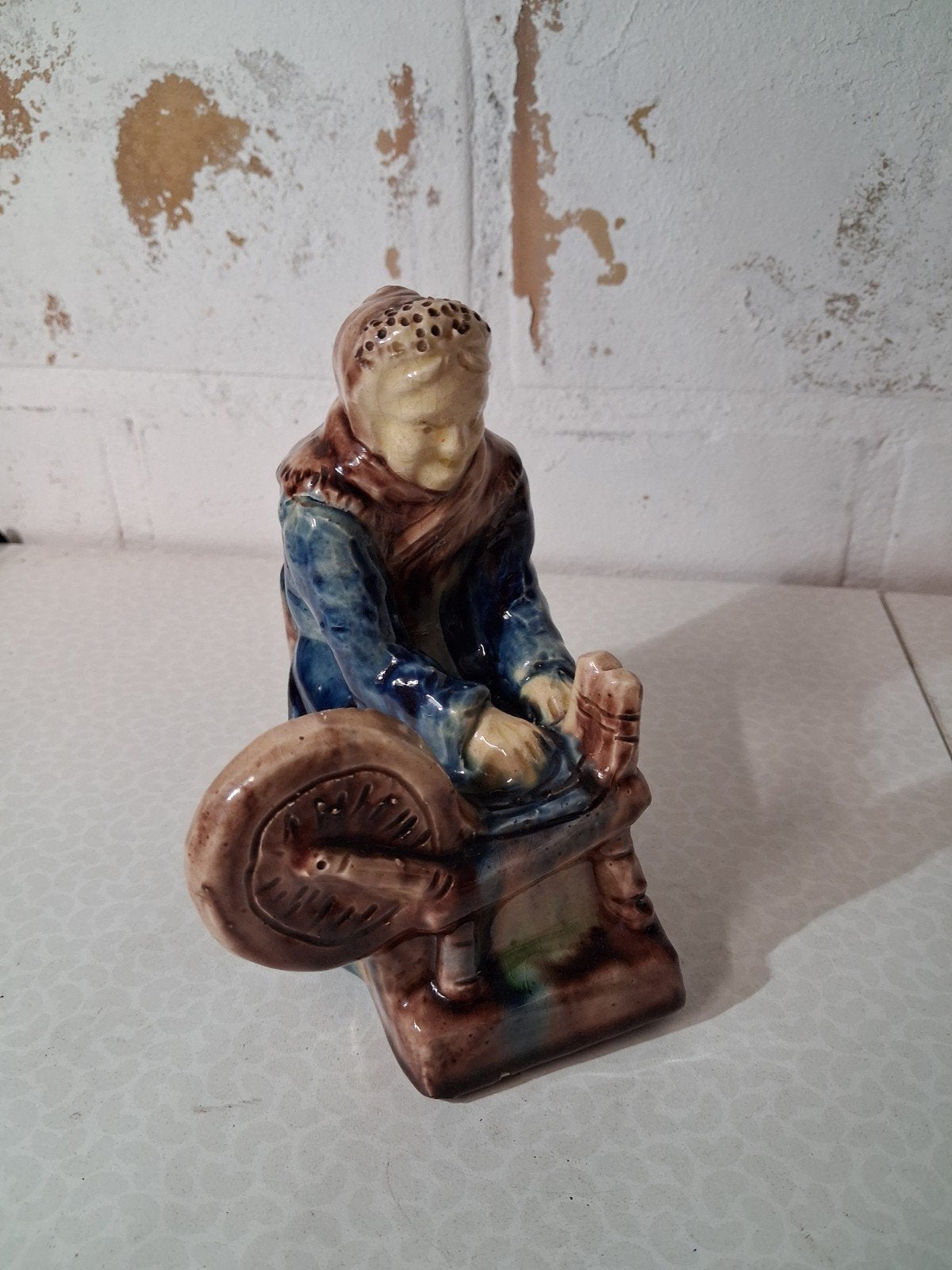 Vlaams aardewerk spinster(2), Ophalen of Verzenden