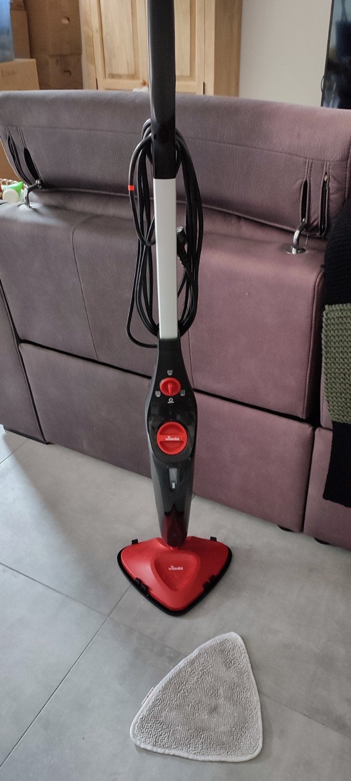 Nettoyeur vapeur Vileda, Enlèvement