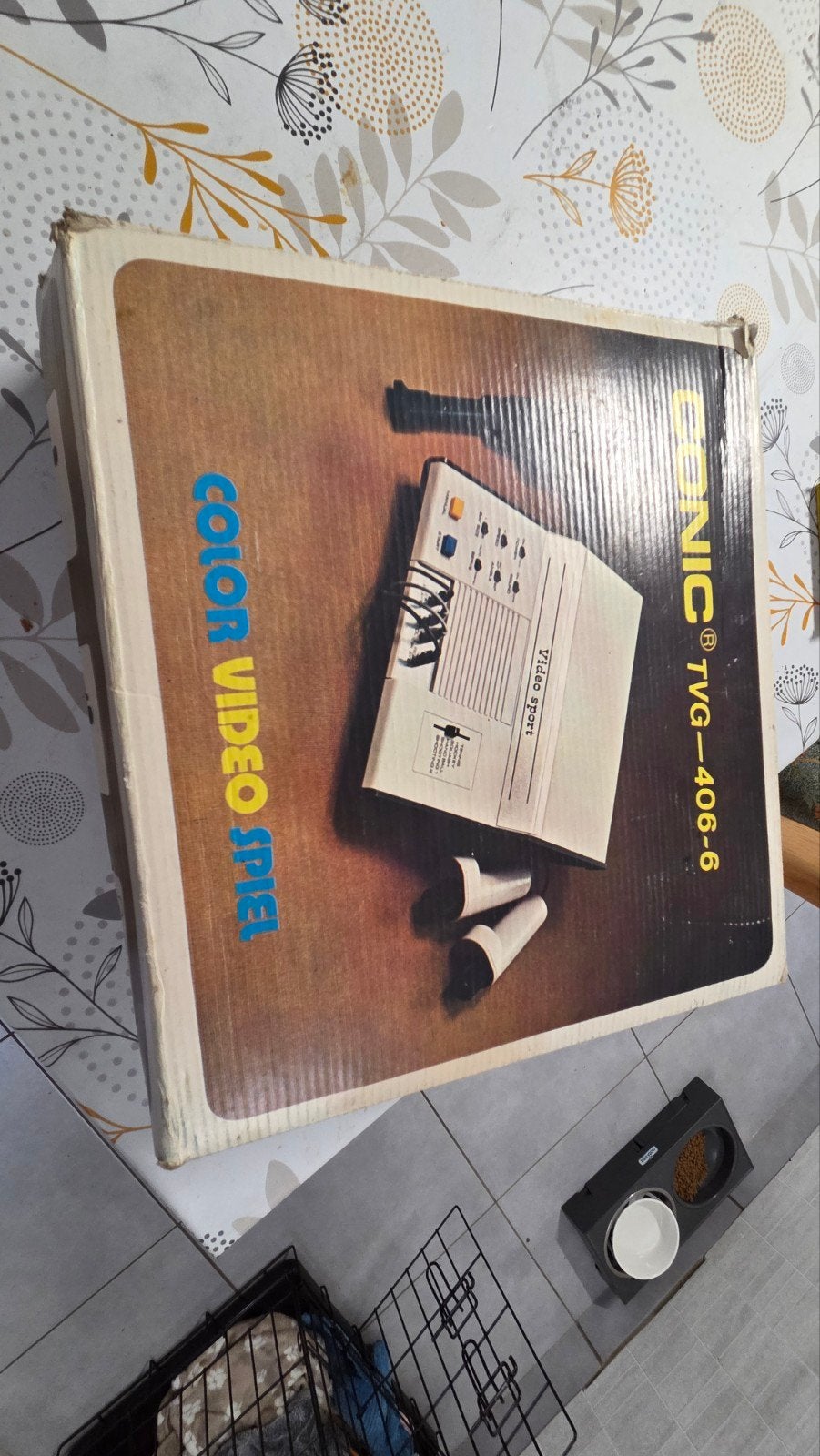 Conic Color TV Sports 406 + Doos + Pistool Retro Console, Ophalen of Verzenden