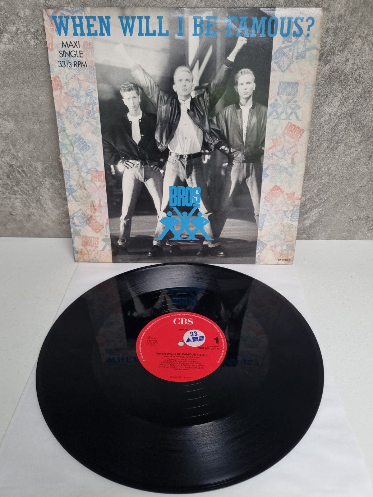 Bros When Will I Be Famous, Cd's en Dvd's, Vinyl | Pop, Ophalen of Verzenden