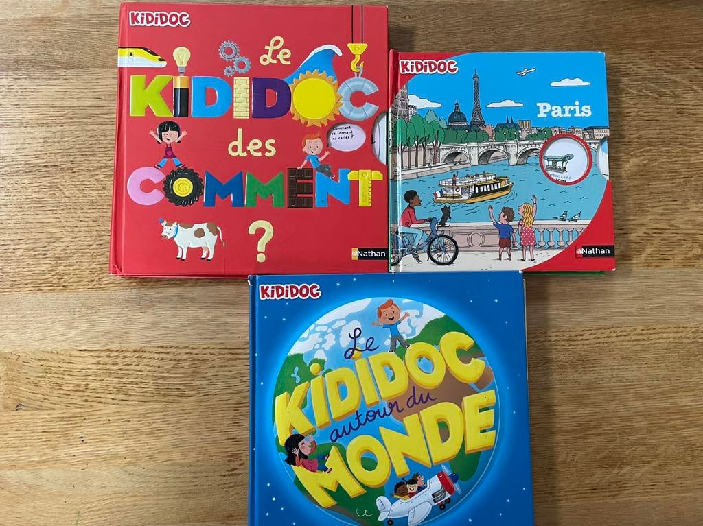 7 livres d’apprentissage pour les enfants, Ophalen, Gebruikt