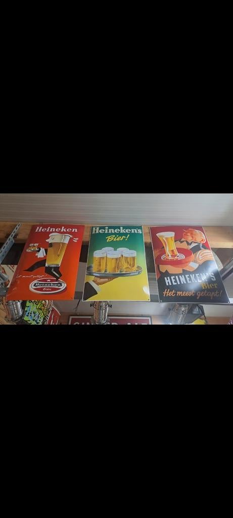 Heineken emaille, Ophalen