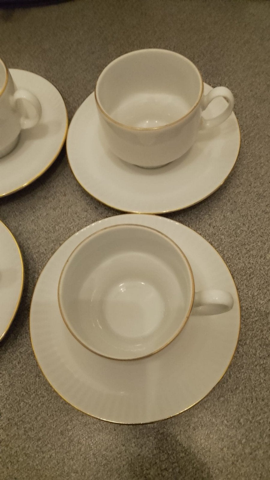 6 kopjes met bord bavaria, Huis en Inrichting, Keuken | Servies, Ophalen