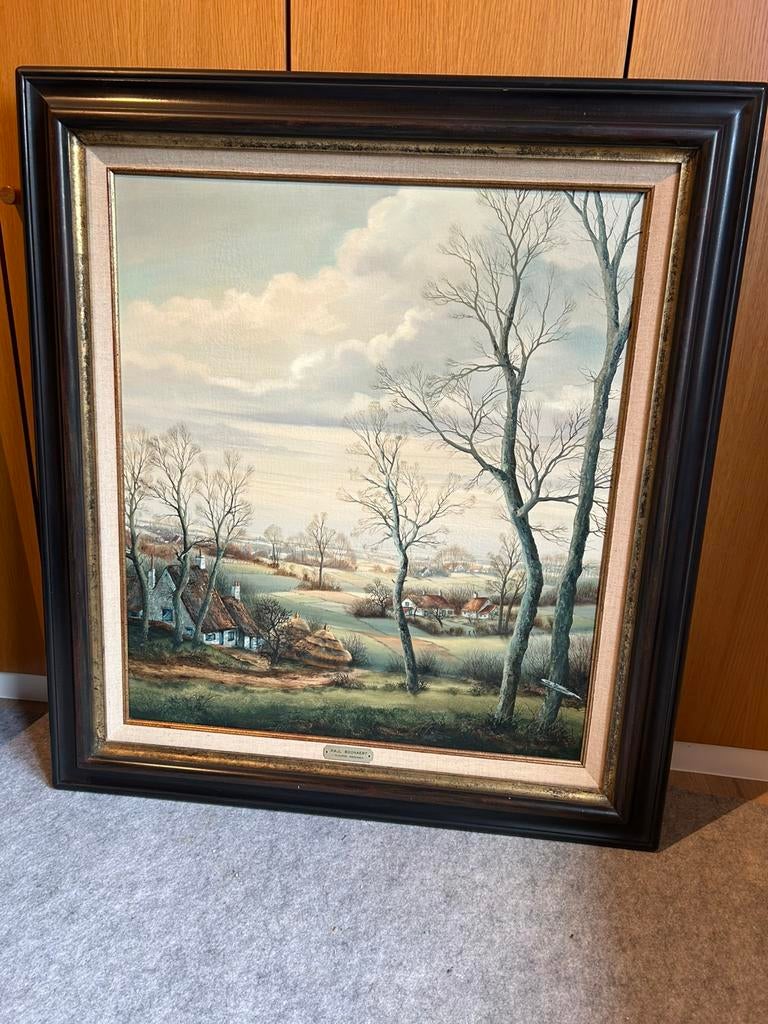 Schilderij van 1982 van Paul Boonaert, Antiek en Kunst, Kunst | Schilderijen | Klassiek, Ophalen