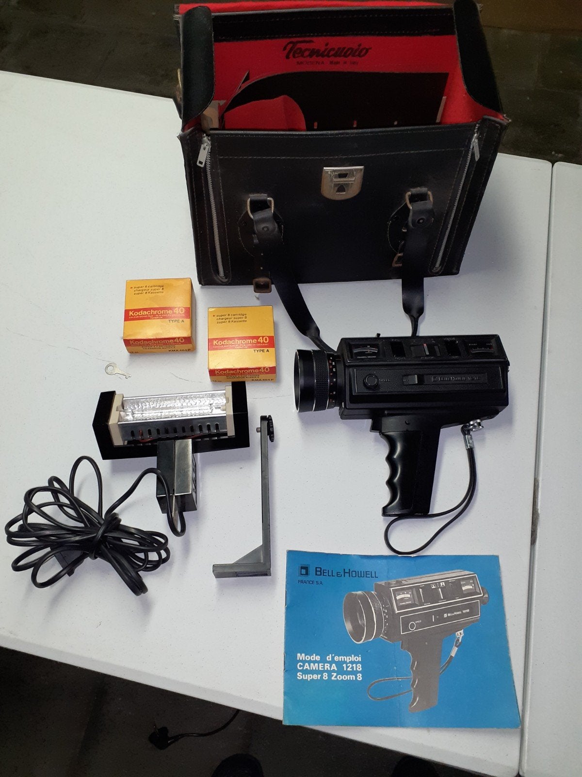 Caméra  super 8 Hell & Howell, Audio, Tv en Foto, Ophalen, Camera