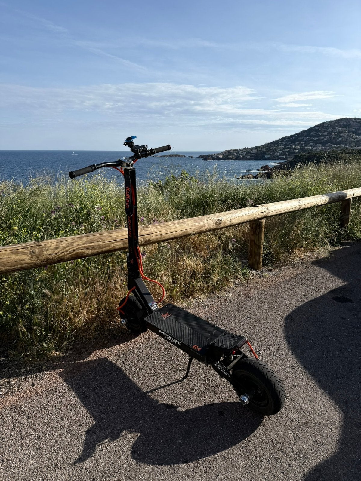 KuKirin G4 voorbereid/op maat gemaakt — 60V — dubbele motor, Fietsen en Brommers, Ophalen, Gebruikt
