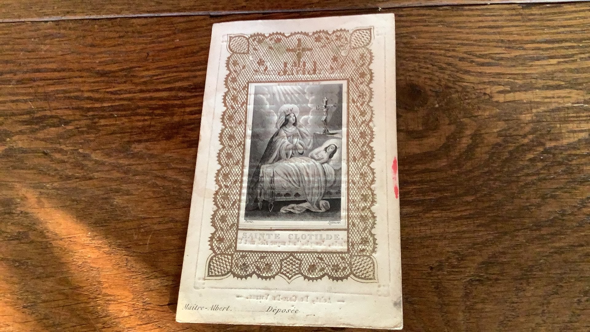 Oud prentje Meire 1852, Verzamelen, Ophalen of Verzenden