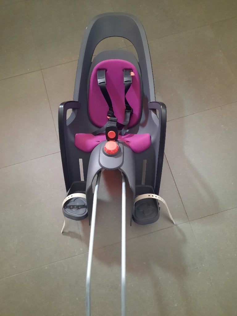 kinderfietsstoeltje merk Hamax AS, Enlèvement, Comme neuf, Siège arrière, Repose-pieds