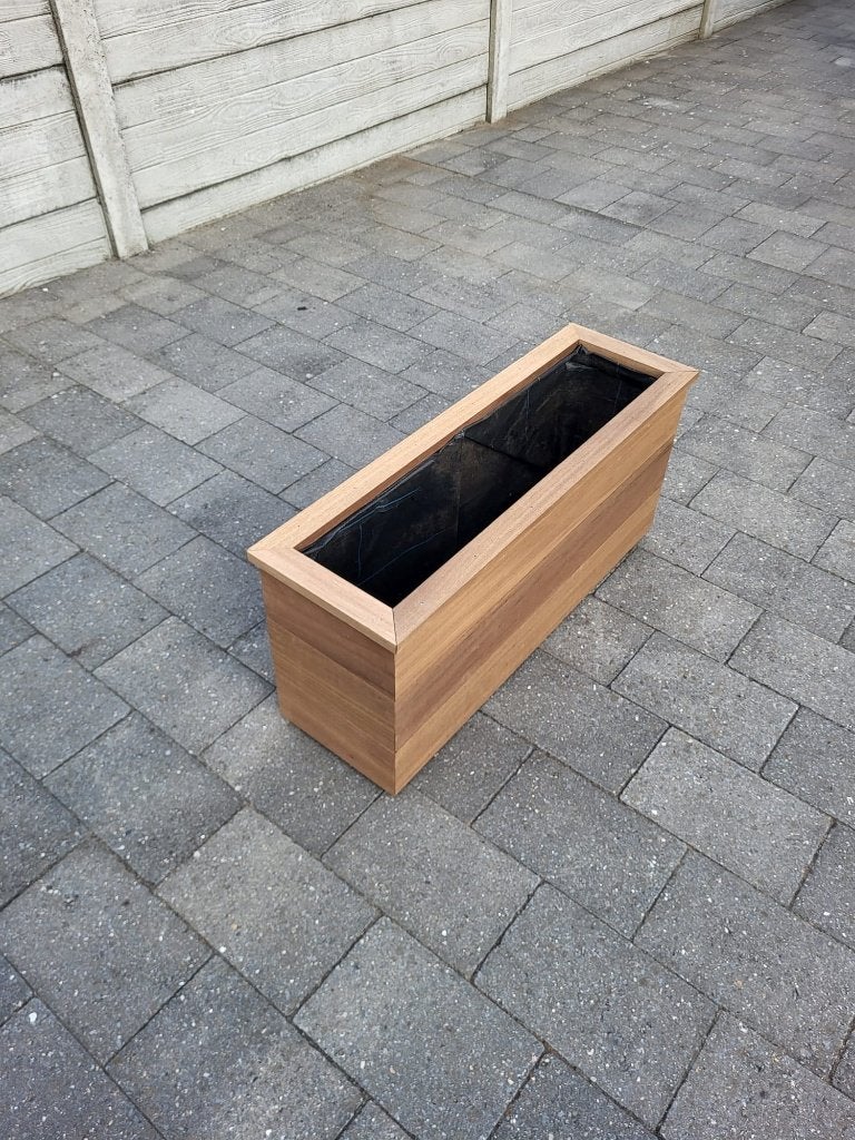 Bloembakken in thermo ayous, Ophalen, Nieuw, Balkon, 60 tot 100 cm