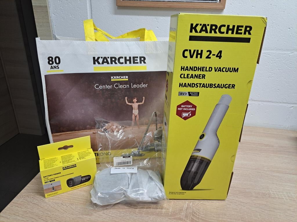 Aspirateur a main Karcher CVH 2-4 + batterie. Neuf !!!, Ophalen, Stofzuiger