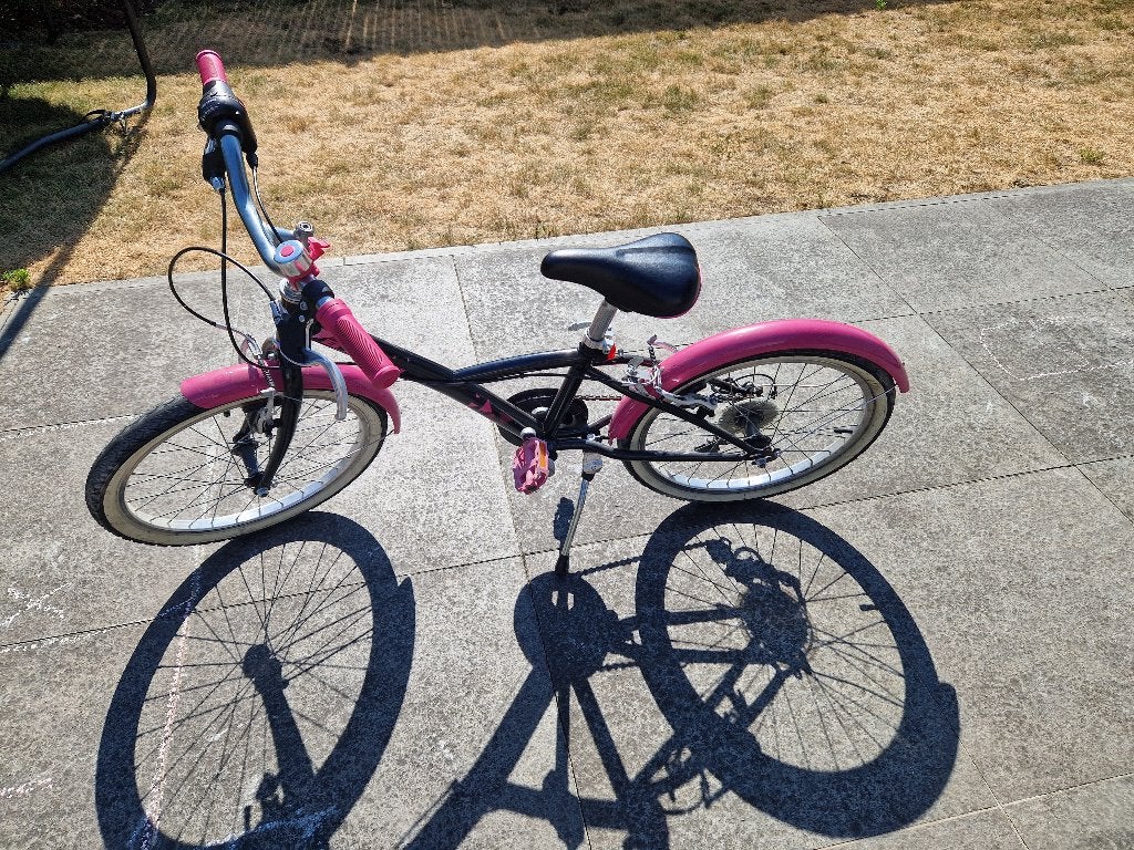 kinderfiets 20 inch 6 tot 9 jaar, Fietsen en Brommers, Ophalen, Gebruikt, 20 inch of meer, B-TWIN