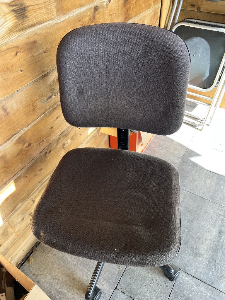 Chaise de bureau gratuite, Enlèvement, Utilisé, Noir, Chaise de bureau