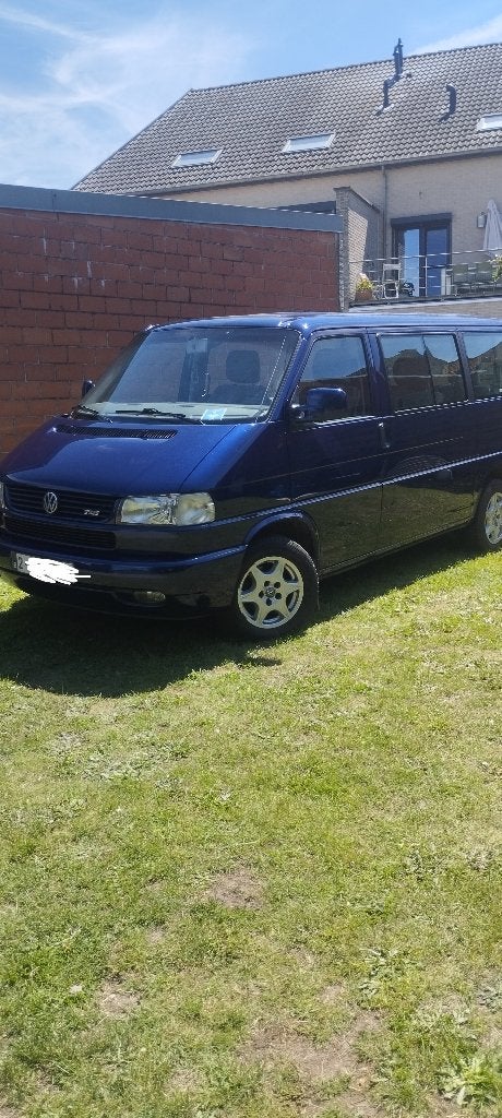 Volkswagen T4 Caravella, Auto's, Volkswagen, Particulier, Diesel, Euro 3, Monovolume, Automaat, Blauw, Grijs, Voorwielaandrijving
