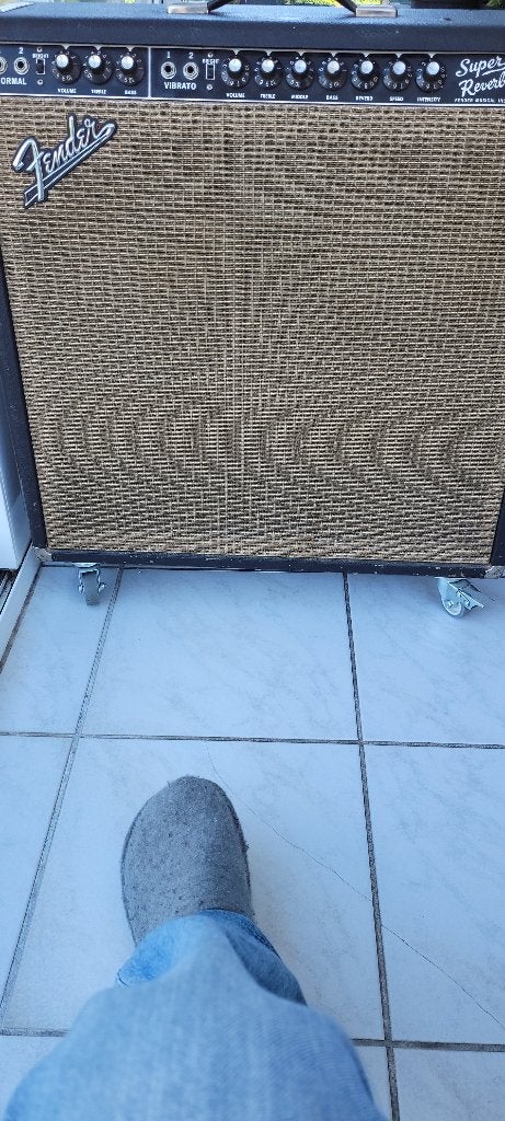 Fender super reverb 1965, Ophalen, Gebruikt