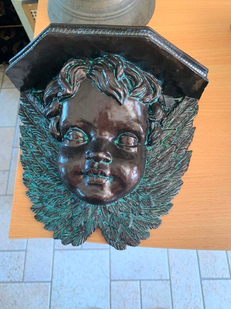 ENGEL BOORD IN HARD PLASTIEK, Verzamelen, Ophalen, Gebruikt