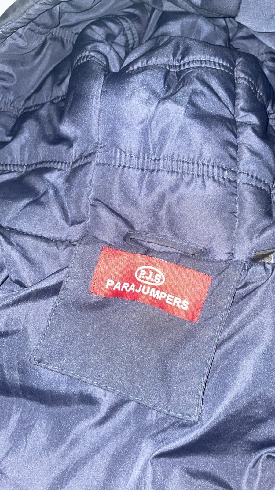 Parajumper pufferjacket NIEUW, Enlèvement, Neuf, Taille 46 (S) ou plus petite, Bleu