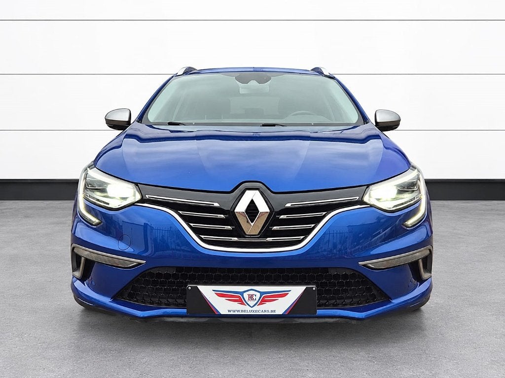 RENAULT MEGANE SW 1.2 TCe*GT-Line*LED*XENON*CUIR*CLIM*GPS*JA, Autos, Euro 6, Entreprise, Noir, Volant multifonction