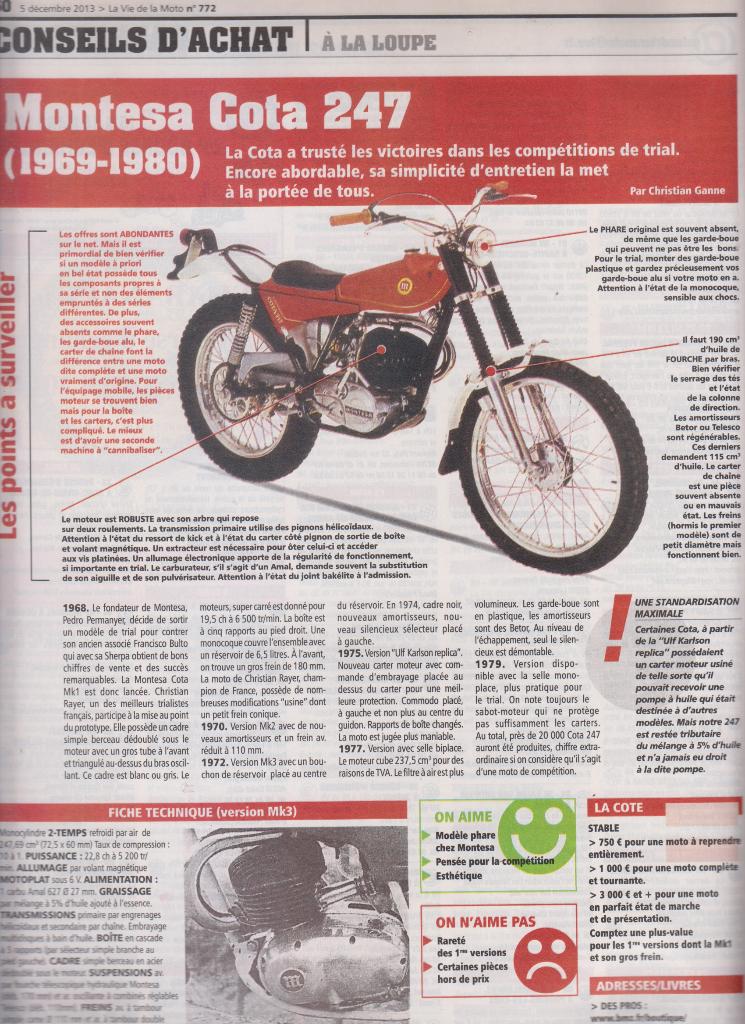 Moto Montesa Cota 247 Trial collection, Verzenden, Gelezen