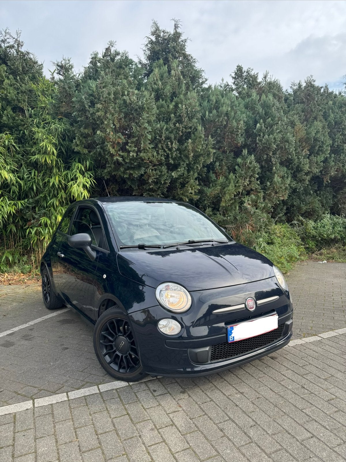 Fiat 500 0.9 TwinAir / Benzine / Euro 5 / Airco / CT OK, Autos, Cuir, Euro 5, 63 kW, Noir