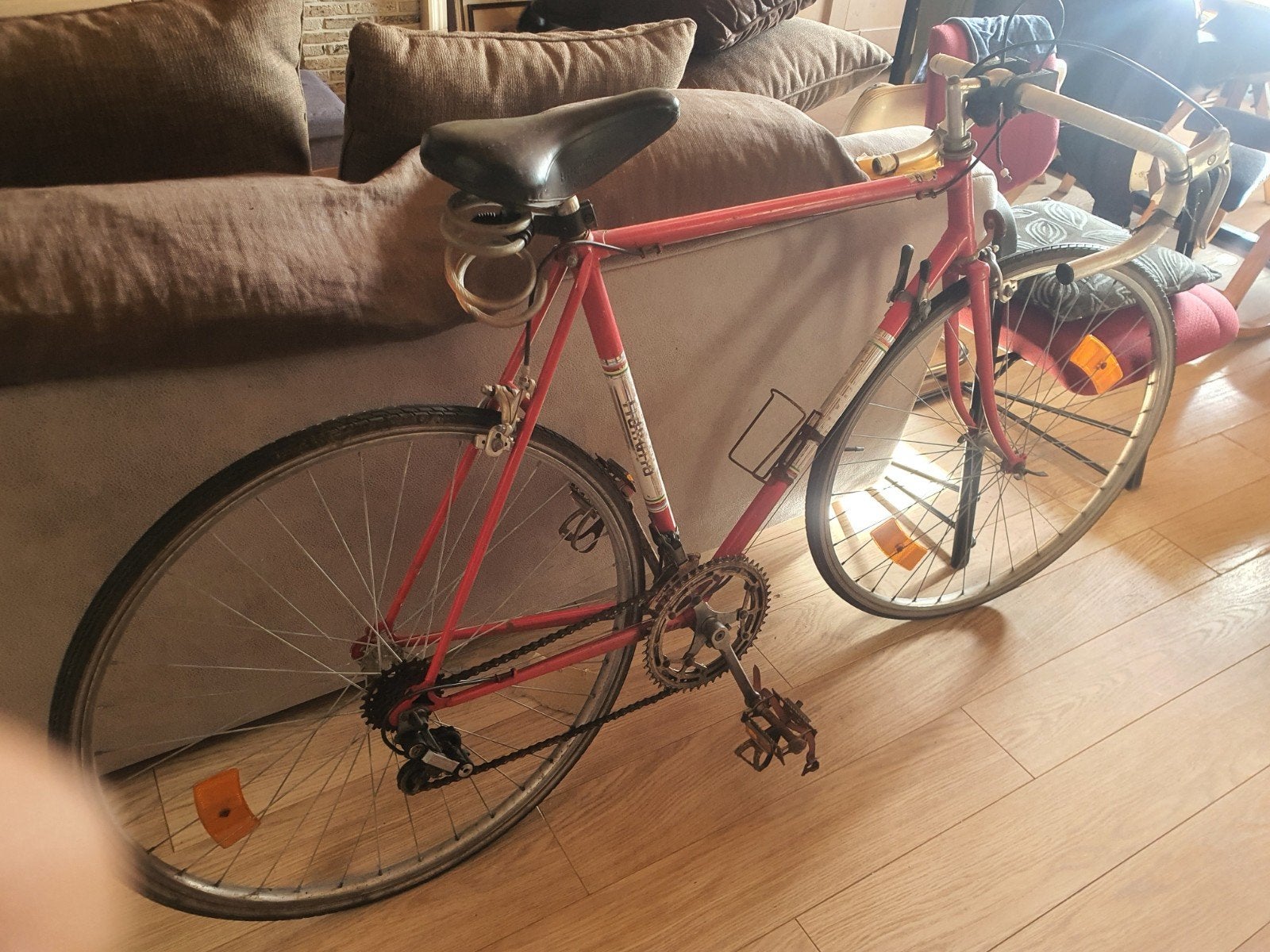 vintage Flandria koersfiets-opknapper/schuurvondst, Ophalen