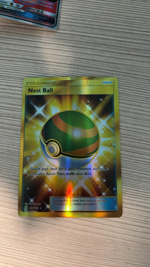 Nest Ball #158 Pokemon Sun & Moon, Enlèvement ou Envoi, Comme neuf, Cartes en vrac