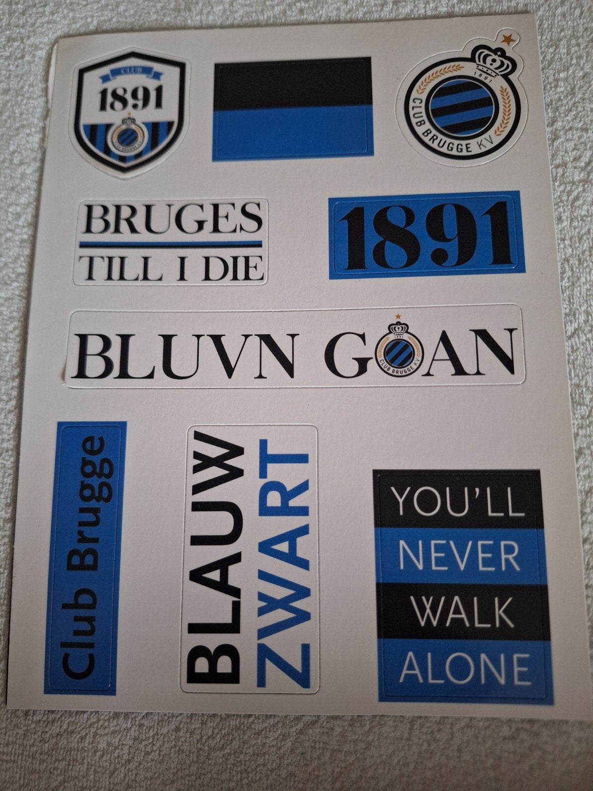 Magnets Club Bruges, Enlèvement ou Envoi, Comme neuf, Autres types