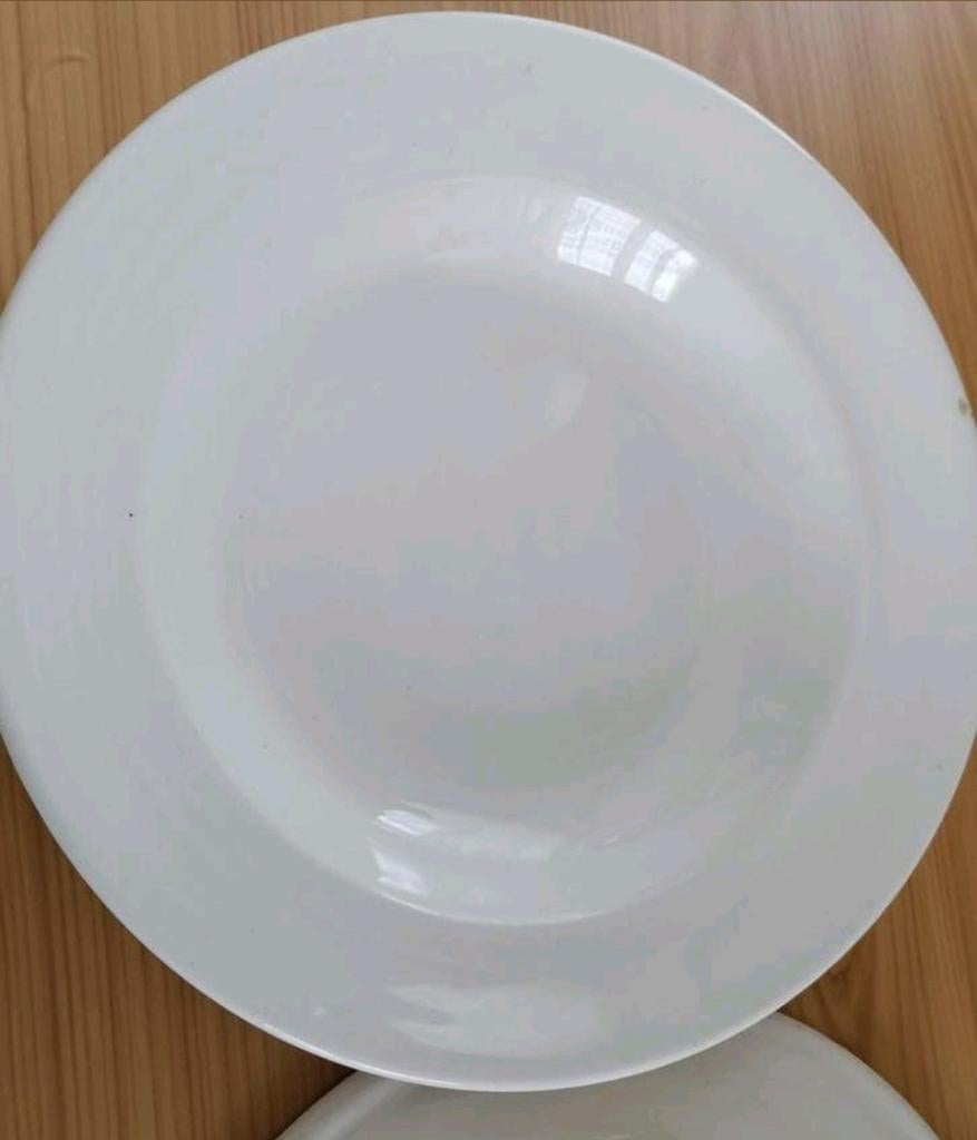 ️ Rare Digoin lot d'assiettes épaisses creuses & plates, Enlèvement