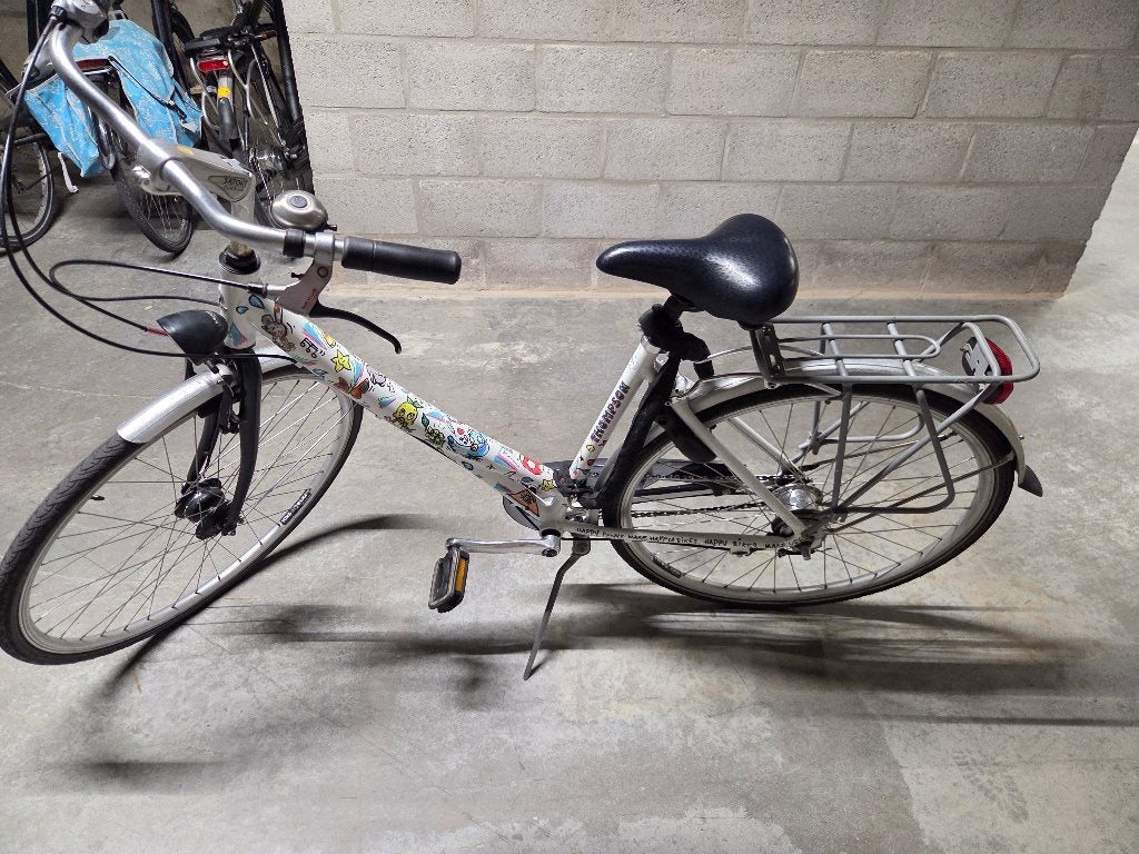 Damesfiets, Ophalen, Gebruikt