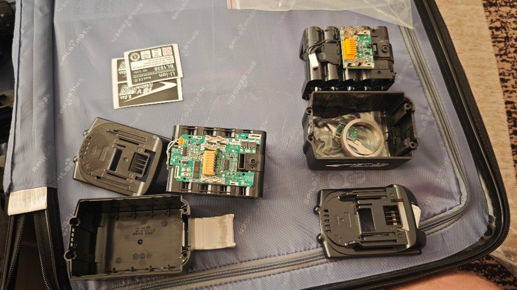Modules de boîtier vide Makita DIY pour 15 cellules 18650, Enlèvement ou Envoi, Neuf